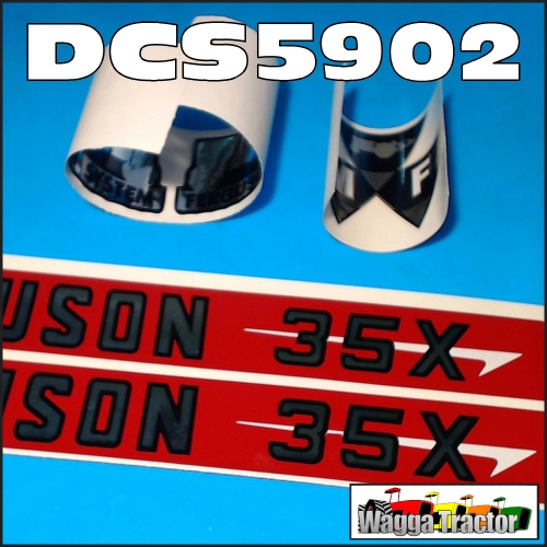 Latest Model decals Massey Ferguson 2000 series tractor bonnet stickers 