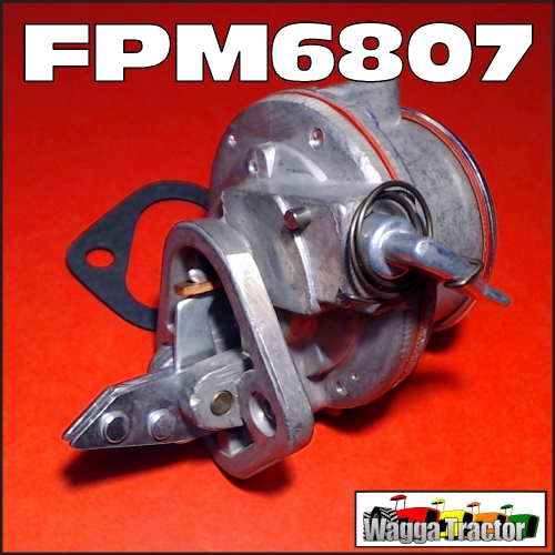 Wagga Tractor Parts Fpm6807 Fuel Lift Pump Massey Ferguson Mf 168 175 178 185 1 Tractor With Perkins 4 212 4 236 4 248 4 Cyl Diesel Engine All With 2 Bolt Mount