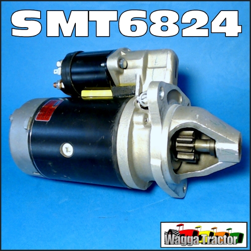 Wagga Tractor parts - SMT6824 Starter Motor Massey Ferguson MF 35