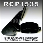 RCP1535 Std Exhaust Rain Cap Raincap 89mm ID for JI Case, Ford, International IH Tractor with 3.50in pipe