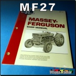 MF27 Workshop Manual Massey Ferguson MF 135 165 Tractor w Perkins 152 203 Engine