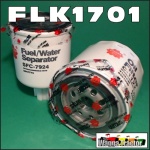 FLK1701 Oil Fuel Filter Kit Bobcat 643 743 743B 753 763 773 7753 Skid Steer Loader and S130 S150 S175 S185 S205 T190 all with Kubota D1402 D1702 V2003 V2203 V2403 Engine