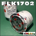 FLK1702 Oil Fuel Filter Kit Bobcat A300 S250 S300 T250 T300 Skid Steer Loader all with Kubota V3300 Engine