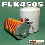 FLK4505 Oil Fuel Filter Kit Iseki TA530 TG6370 TG6400 TG6490 Tractor, with Iseki E3AD1 E3CG E3CDT E4CG Engine, all with cartridge fuel filter