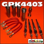 GPK4403 Glow Plug Kit International Super AWD6, AWD7, A554, 564, 564B Tractor with IH AD264 Engine