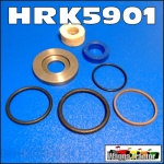 HRK5901 Power Steering Ram Seal Kit Massey Ferguson MF 135, 148, 240, 250, 550 Tractor and MF 40 Industrial Loader, all with Original Cylinder