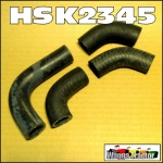HSK2345 Oil Cooler Hose Kit Chamberlain Mk4 239 Industrial Loader Tractor - 4pc
