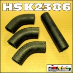HSK2386 Oil Cooler Hose Kit Chamberlain 3380 Tractor Late - 4pc