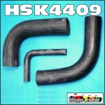 HSK4409 Radiator Hose Kit International B414 434 444 384 Tractor all with top hose that is 38mm ID at both ends