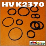 HVK2370 Hydraulic Spool Valve Seal Kit Chamberlain Champion 236, 306, C670 Tractor, Countryman 6, 354, C6100 Tractor, and Mk3-236 Mk4 Industrial Tractor with basic hydraulics, all with the original hydraulic tank mounted single spool valve