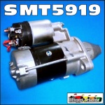 SMT5919 Starter Motor Massey Ferguson TEA20, TED20 Tractor, with 6 Volt Cylinder Block (11cm mounting bolt centres), this is a 12 Volt starter to suit the 6 Volt Block
