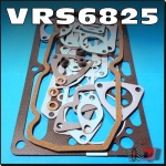 VRS6825-B VRS Head Gasket Set Massey Ferguson MF 135, 148, 154, 254, 240, 250, 550 Tractor, all with Perkins 3-152D 3-Cyl Direct Injection Diesel Engine