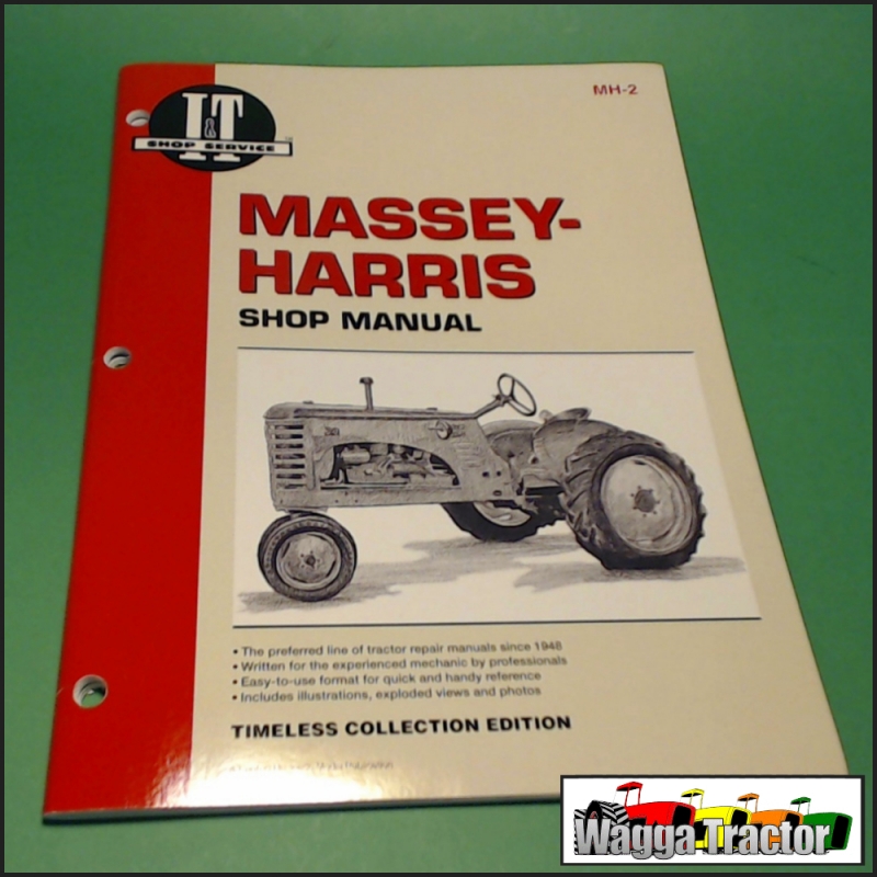 Massey Harris 44 Tractor Service Manual 48 MH-S-44-6 1948 